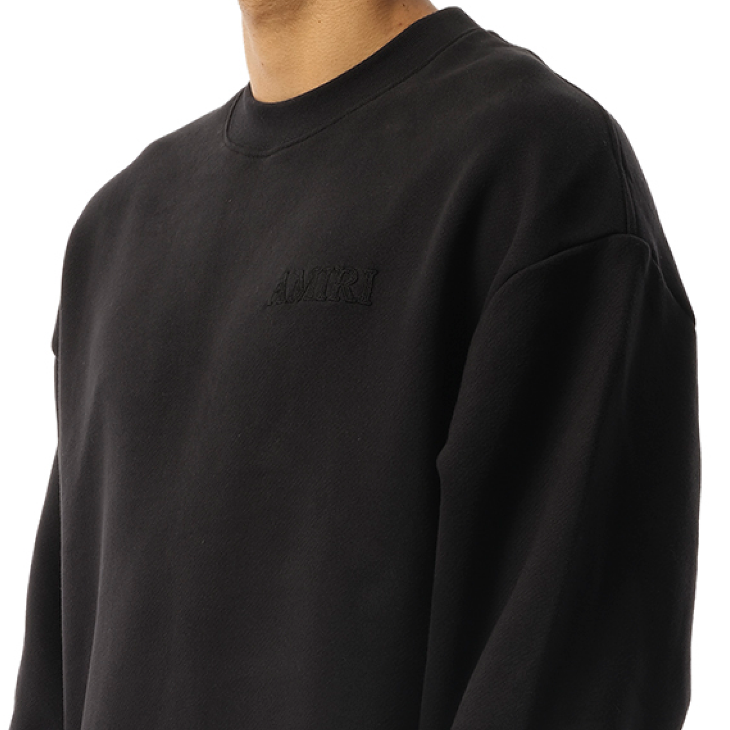 Amiri Oversized Sweatshirt in Black