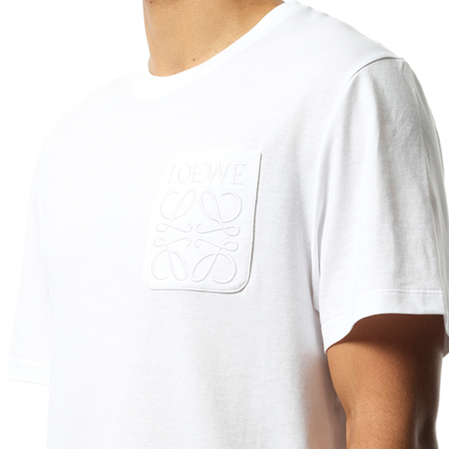 Relaxed Anagram T-Shirt in White