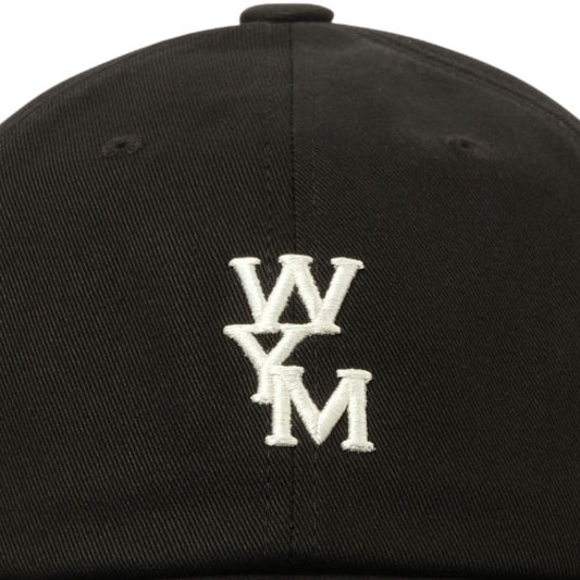 WYM Embroidery Cap in Black