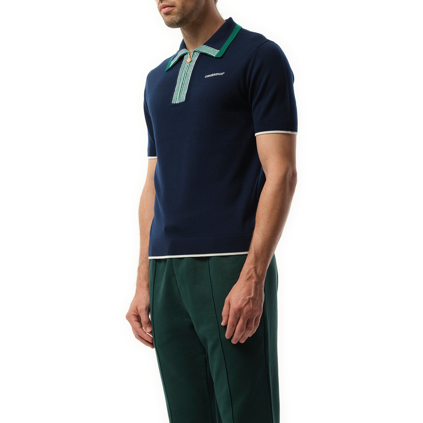 Tennis Polo in Navy