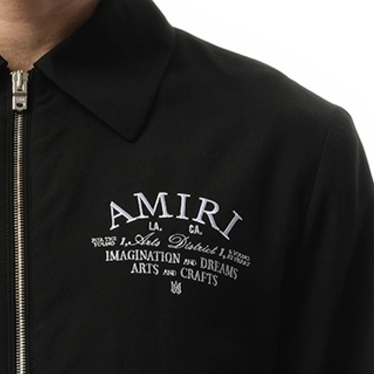 Amiri Arts District Blouson in Black