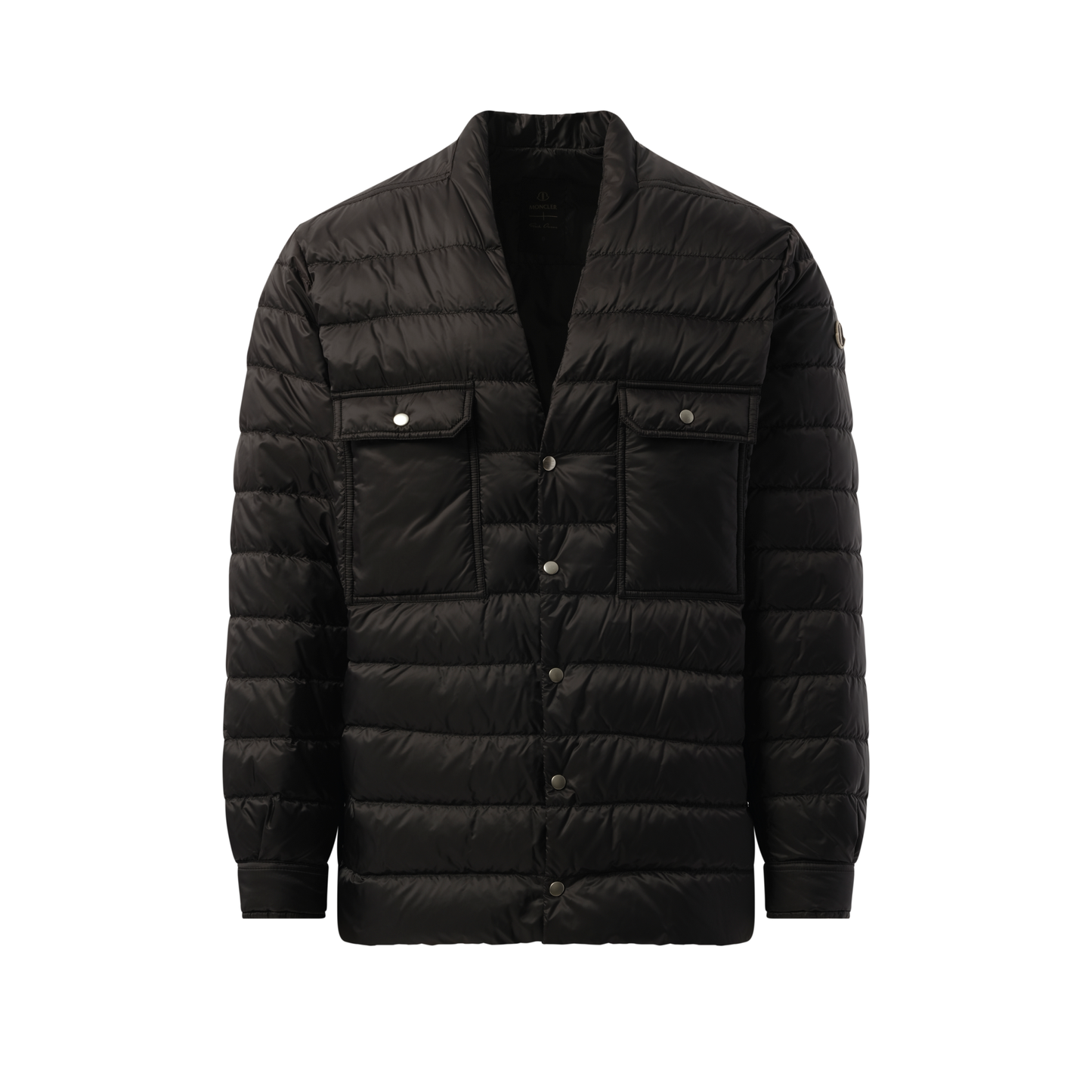 Rick Owens x Moncler Padded Outershirt in Black