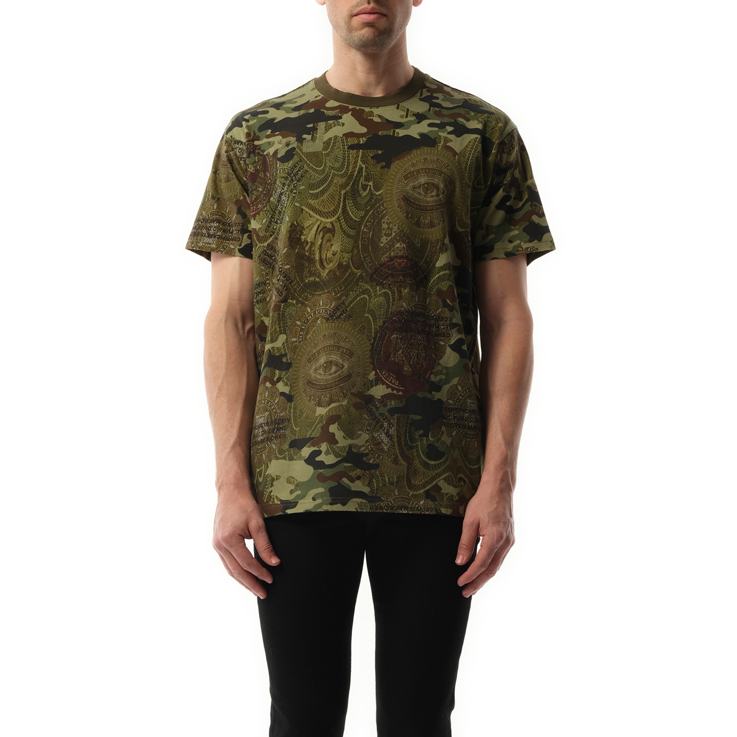 Podium Dollar T-Shirt in Khaki