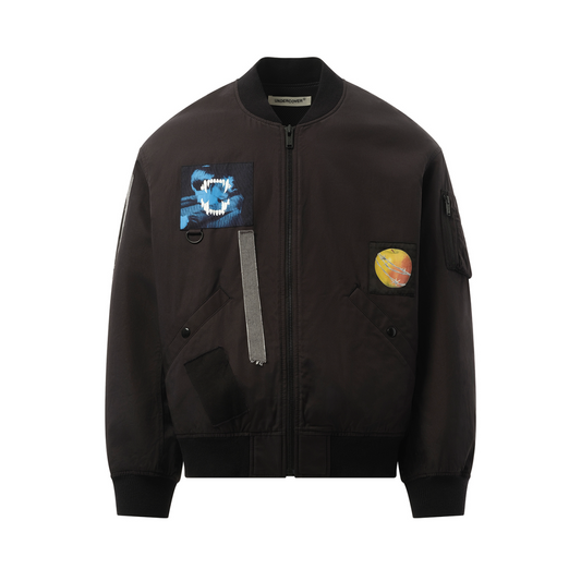 For Five Colours Blouson in Black