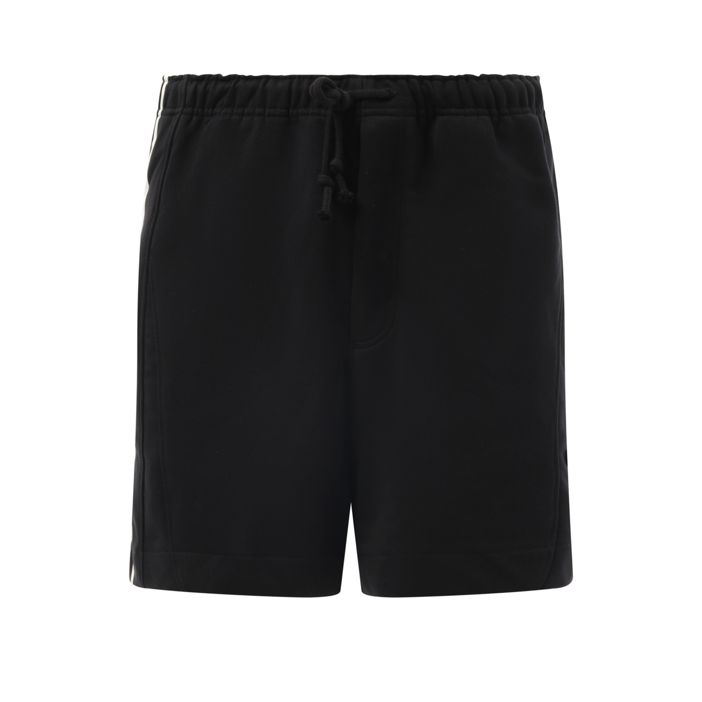 Football Cutout Shorts in Black