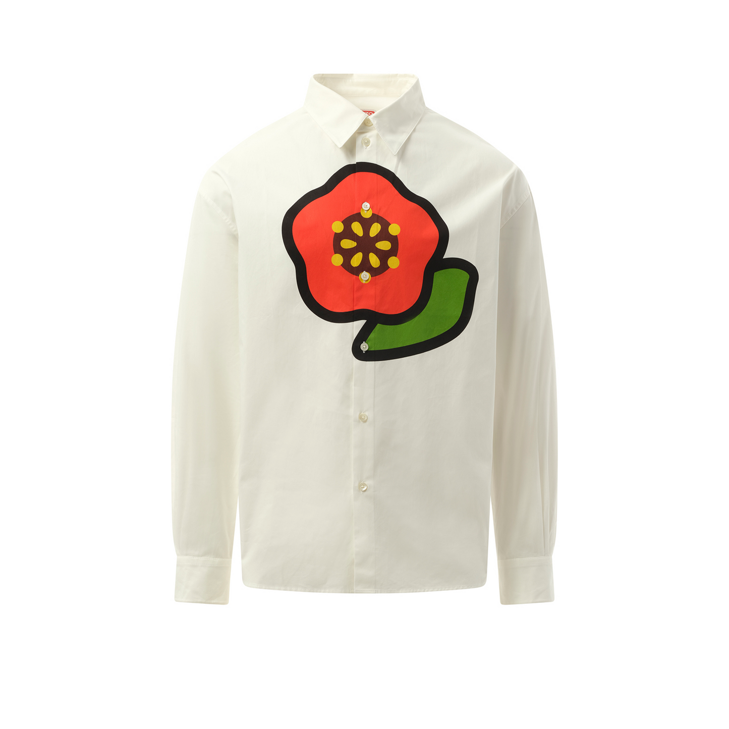 Kenzo Pop Casual Shirt in White