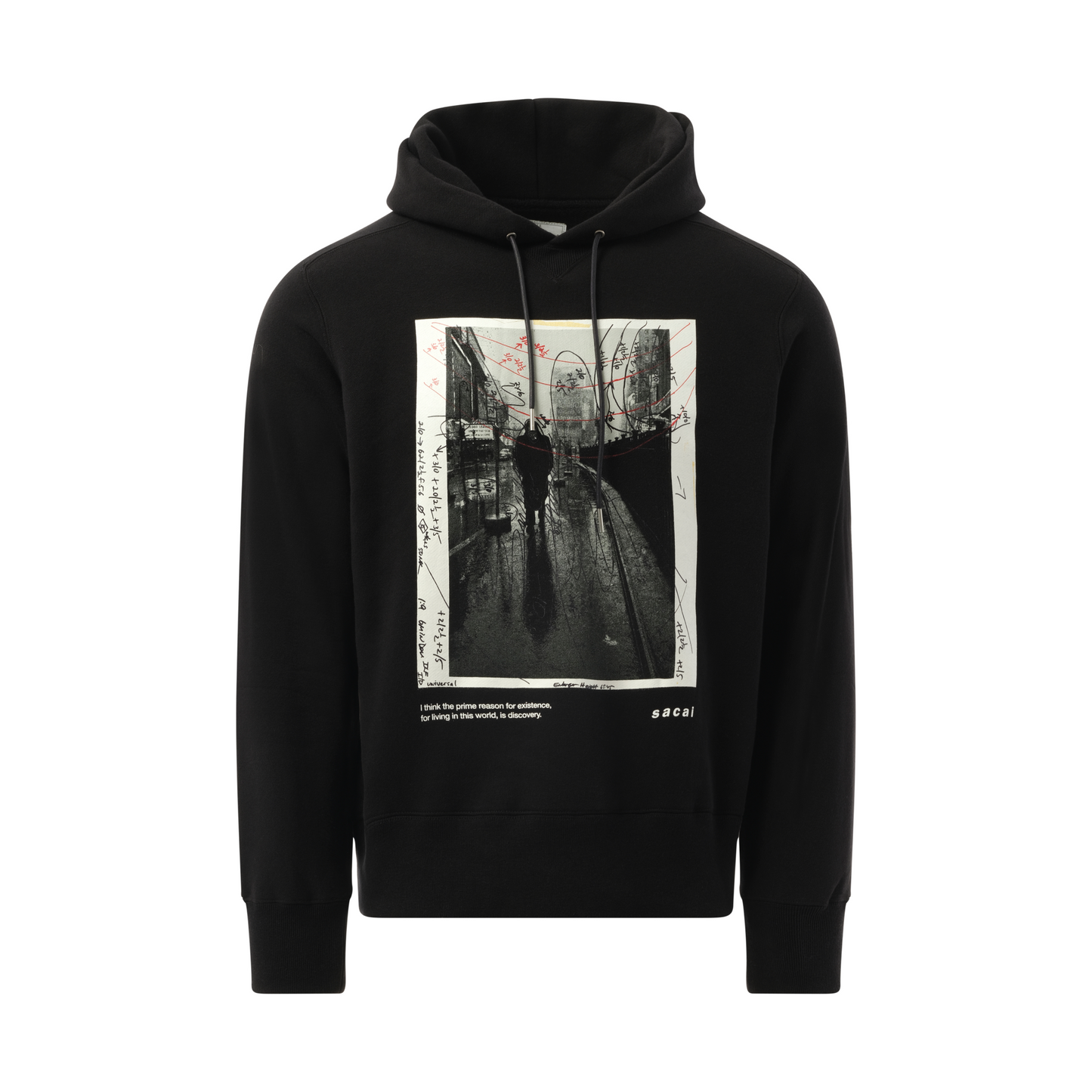 James Dean Photo Hoodie in Black