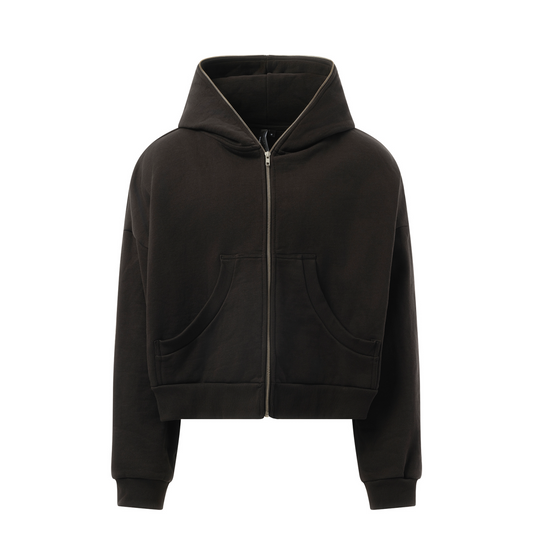 Eternal Zip Hoodie in Soot