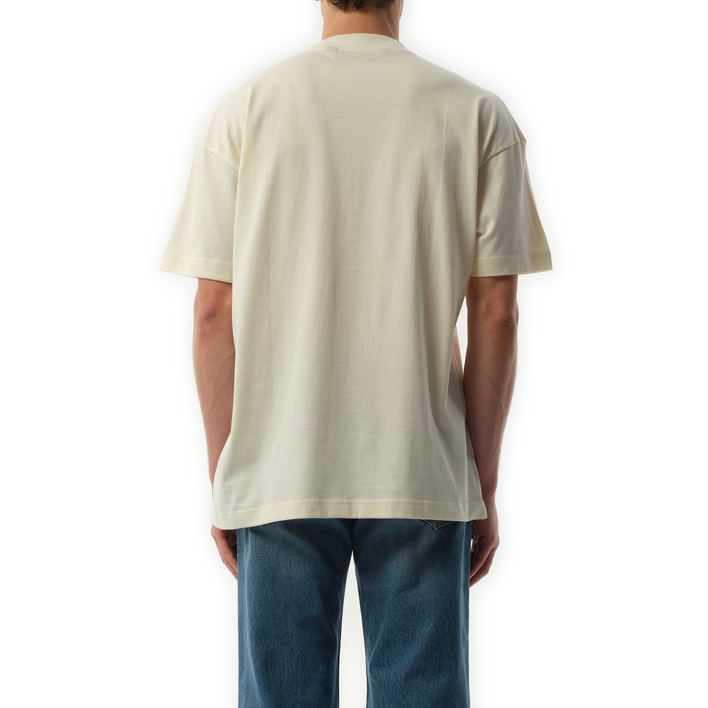 Bear in Mind Regular T-Shirt in Off White/Brown