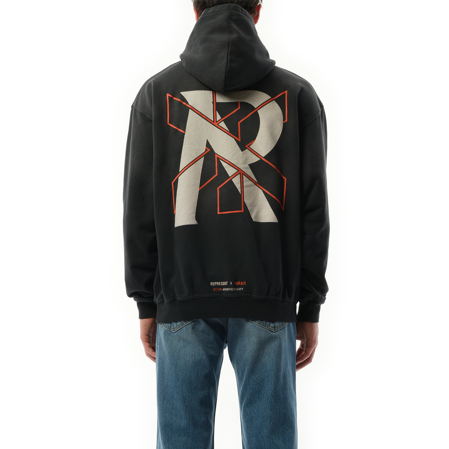 Represent x Replica Jewelry
 Logo Lock Up Hoodie