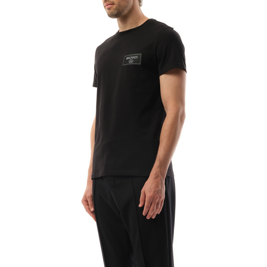 Couture Label T-Shirt in Black