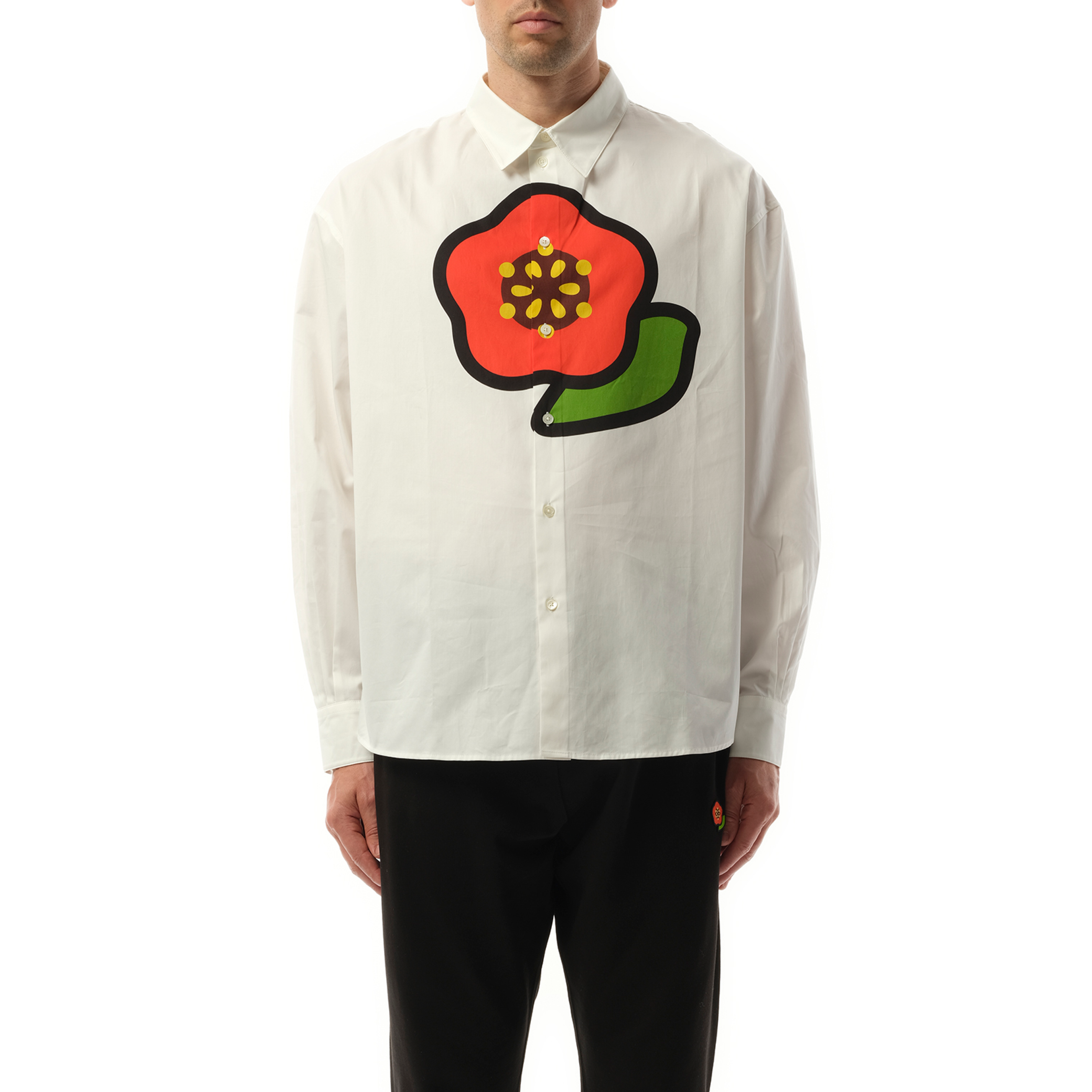 Kenzo Pop Casual Shirt in White