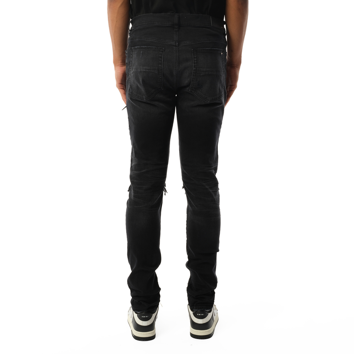 MX1 Ultrasuede Jeans in Vintage Black