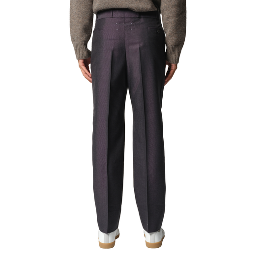 British Mohair Suit Pants in Charcoal