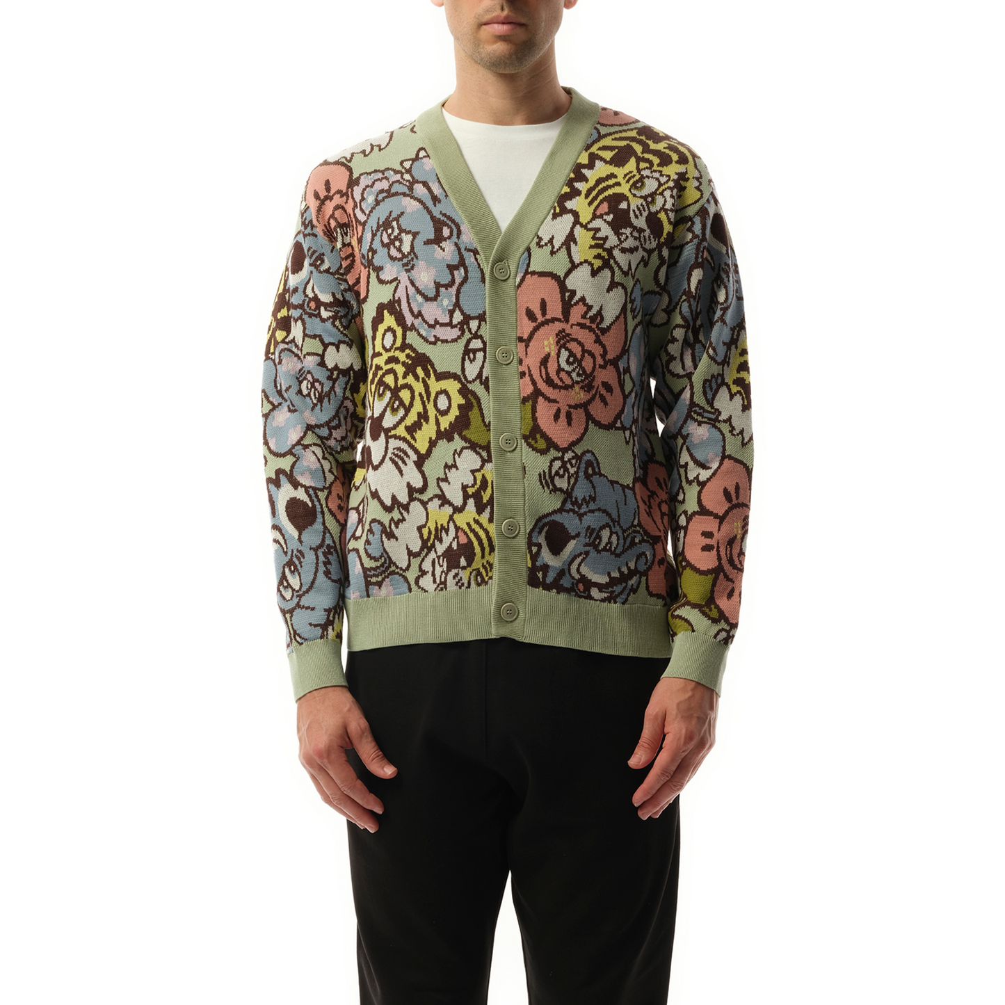 Gots Verdy Collection Cardigan in Multicolour