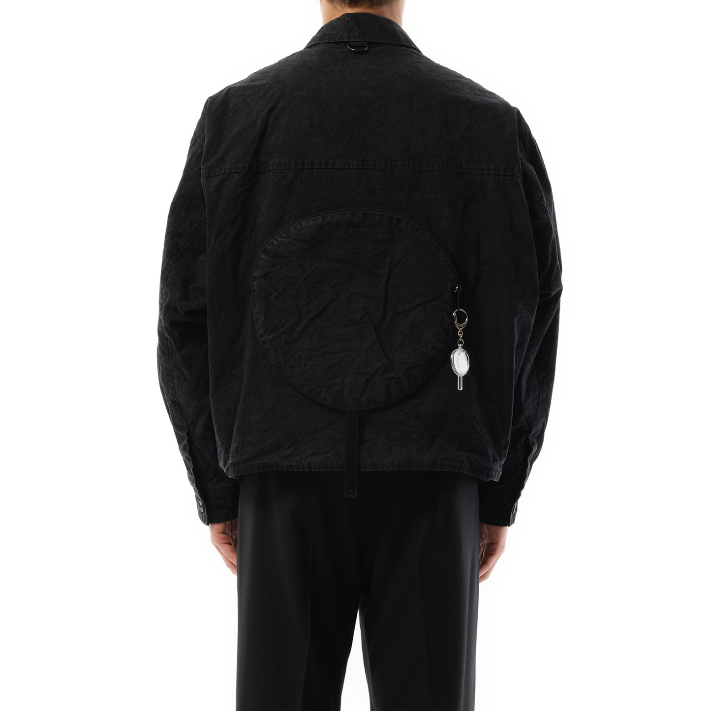 “Oshi-Katsu” Pocket Jacket in Black