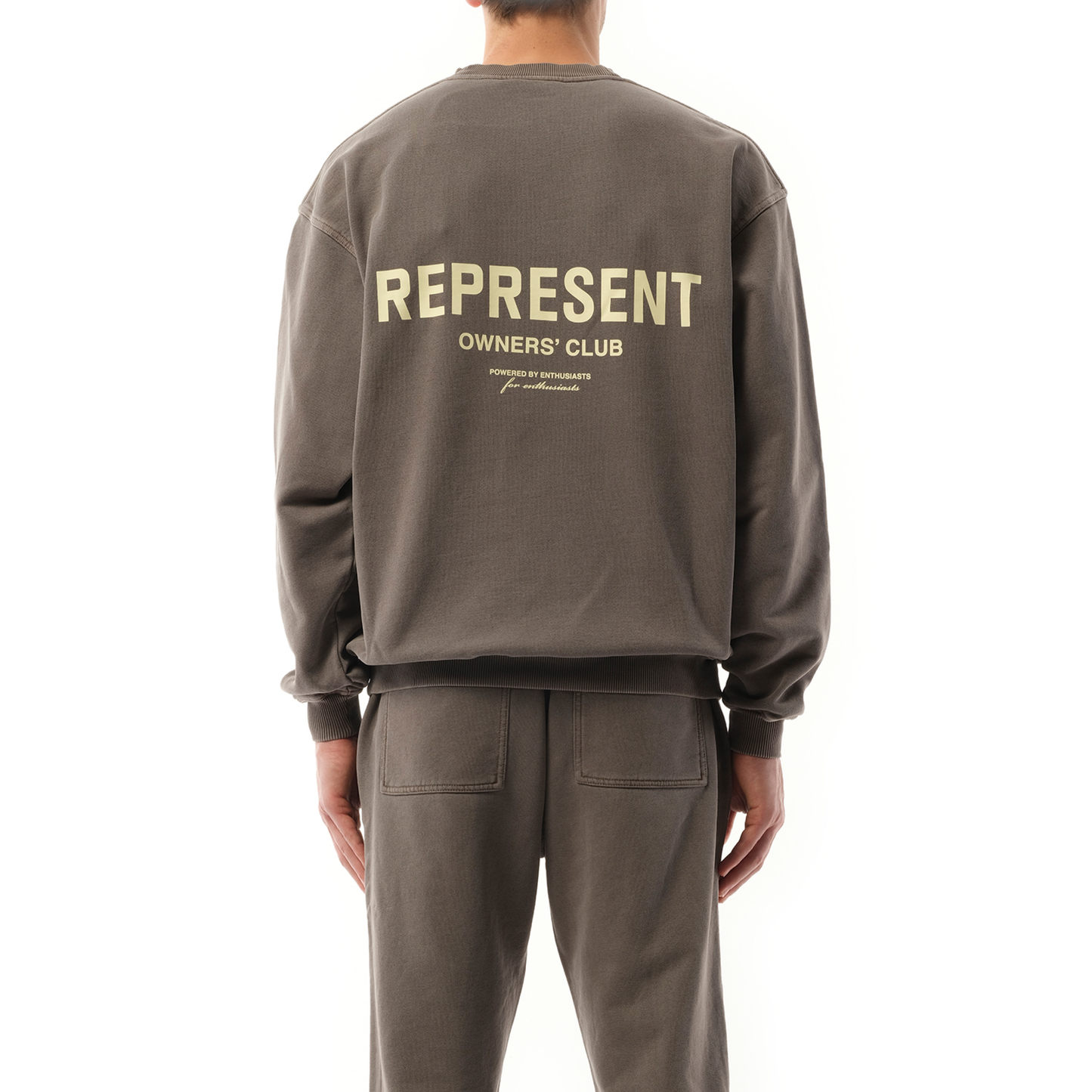 Represent Owners Club Sweatshirt in Fog