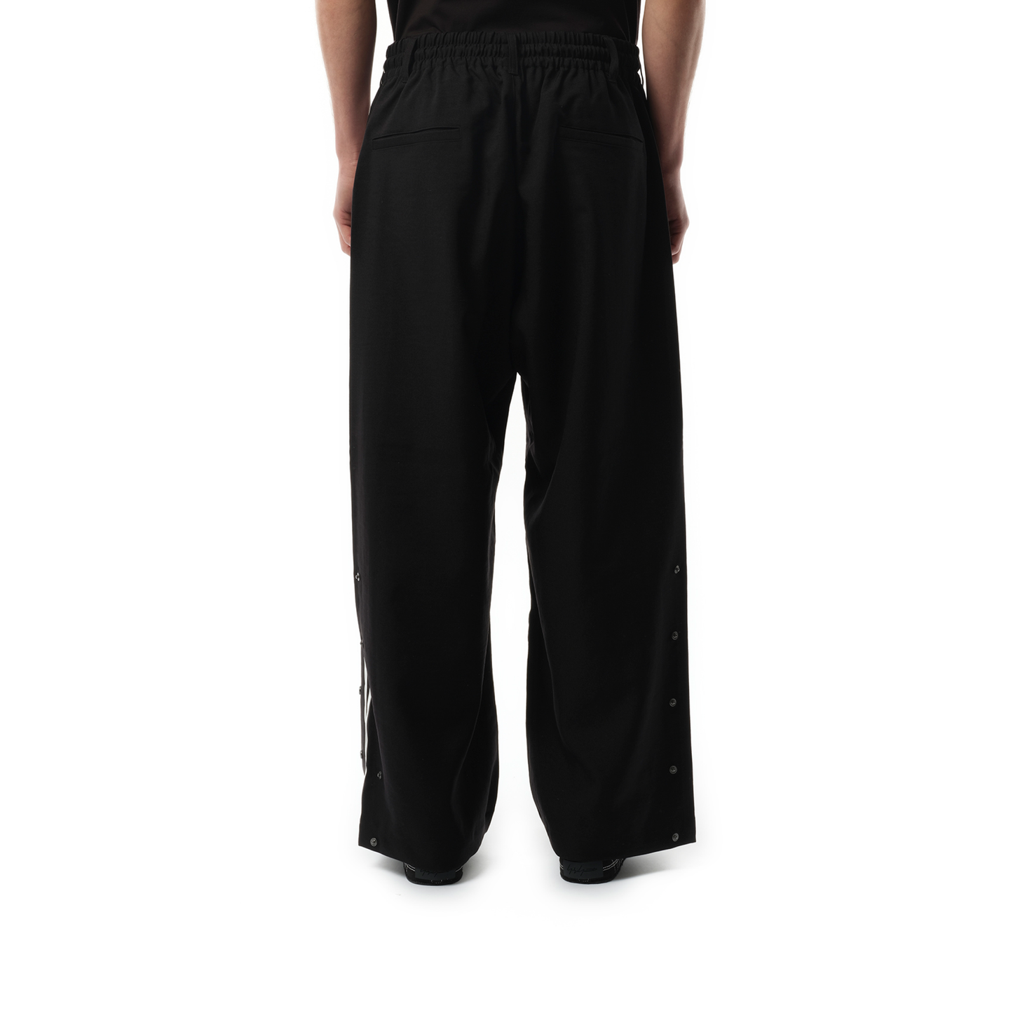 Sports Uniform 3 Stripe Pants in Black