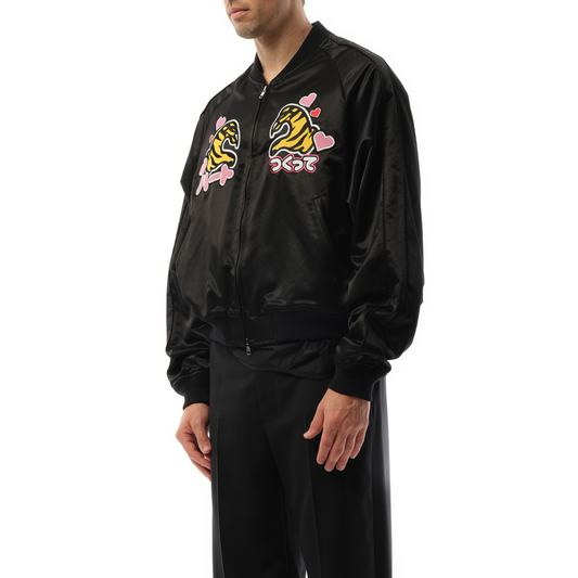 Tiger Fan-Service Souvenir Jacket in Black