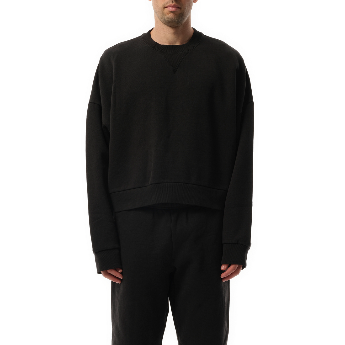 Box Sweatshirt in Soot