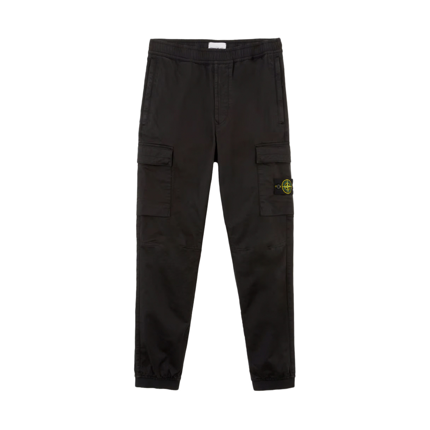 Stone Island Compass Cargo Pants in Black