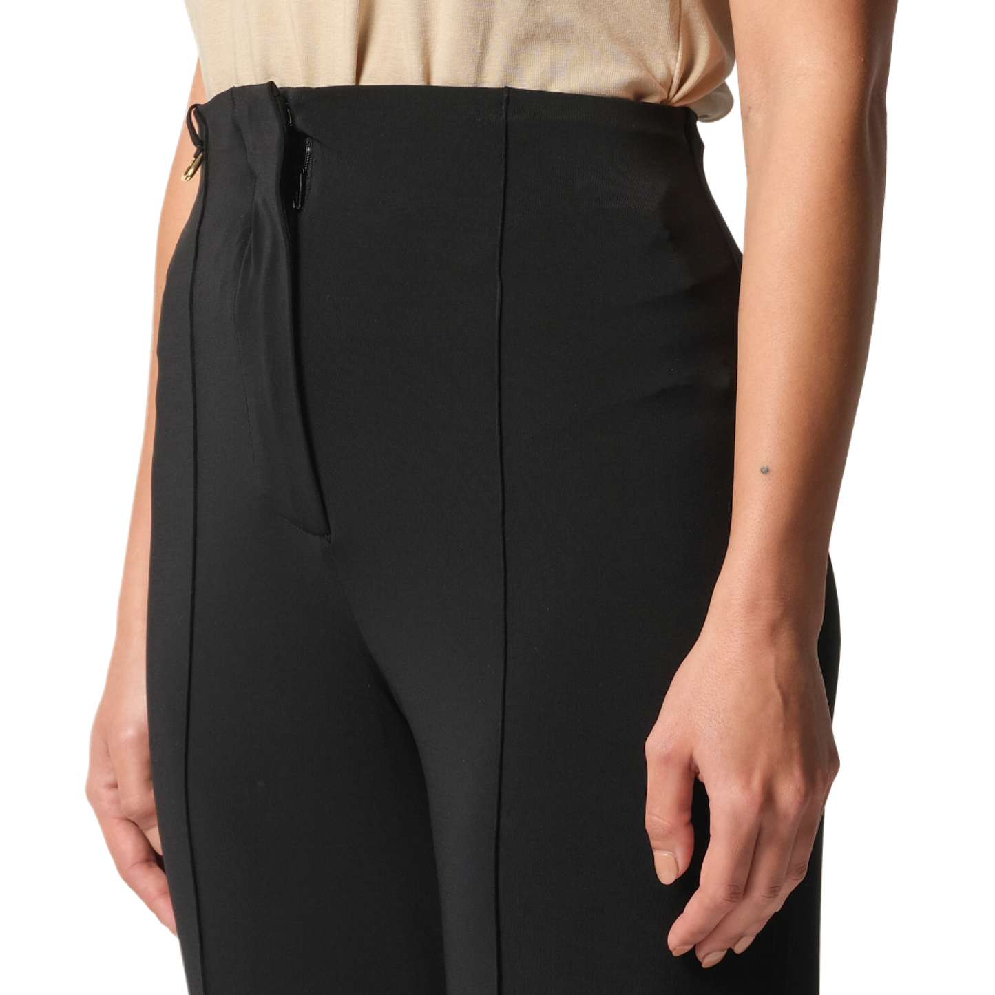 Le Pantalon Drapeado in Black