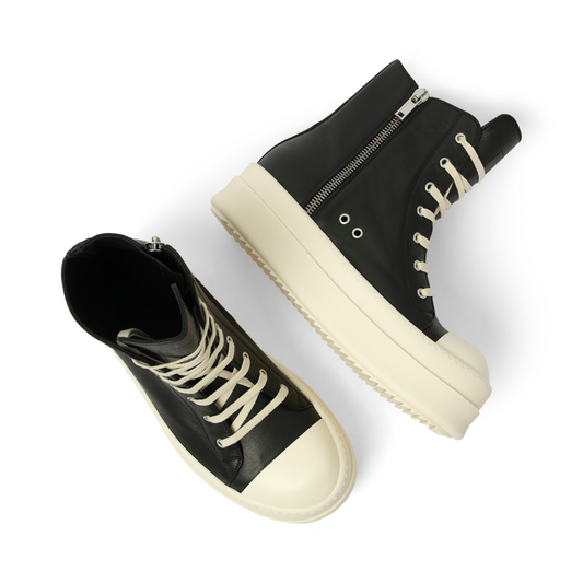 Mega Bumper Sneaks in Black/Milk/Milk