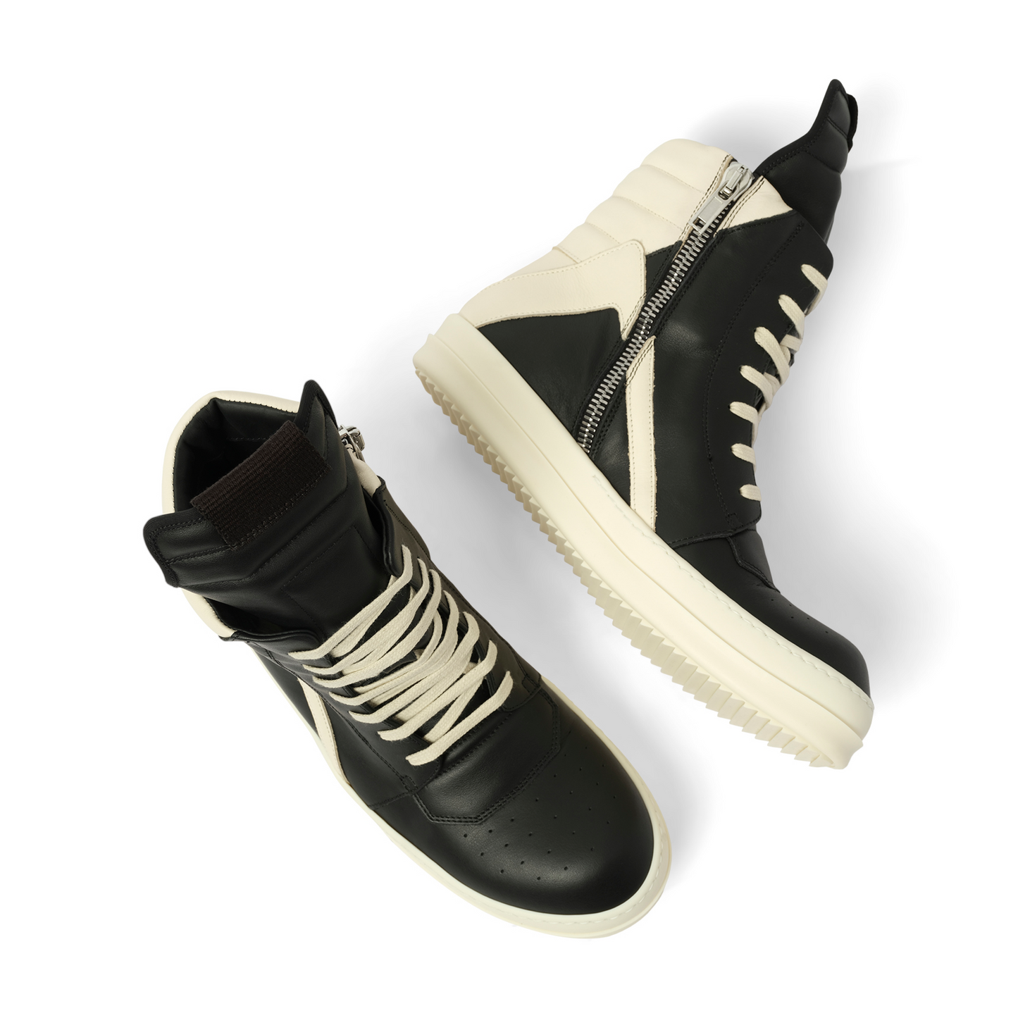 Geobasket in Black/Milk/Milk