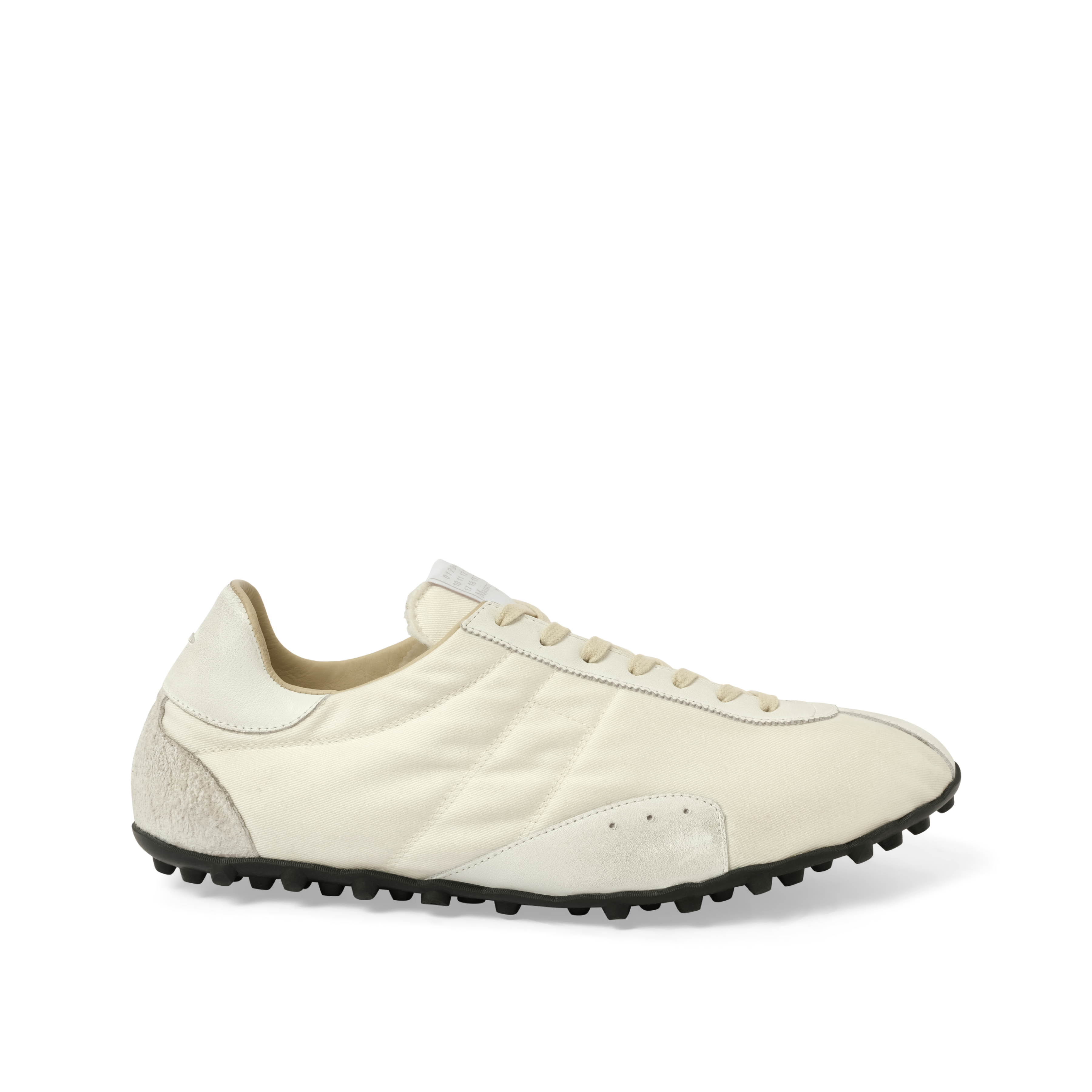 Sprinters Low Top Sneaker in White/Birch