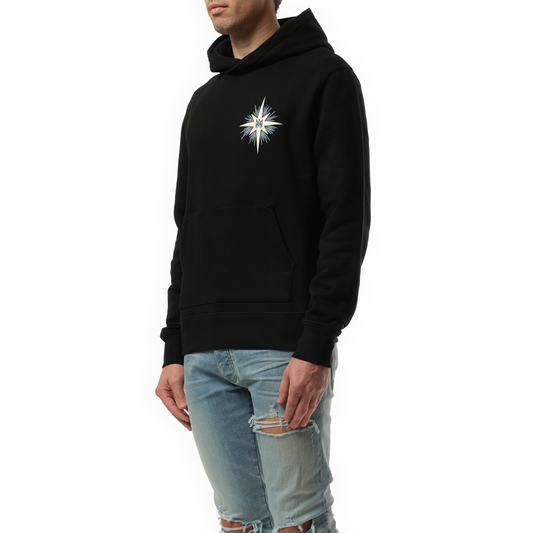 Amiri Starburst Hoodie in Black