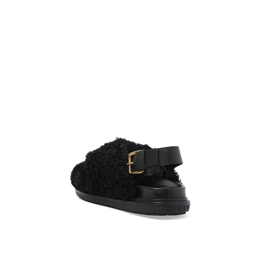 Fussbett Incrocioco Sandals in Black