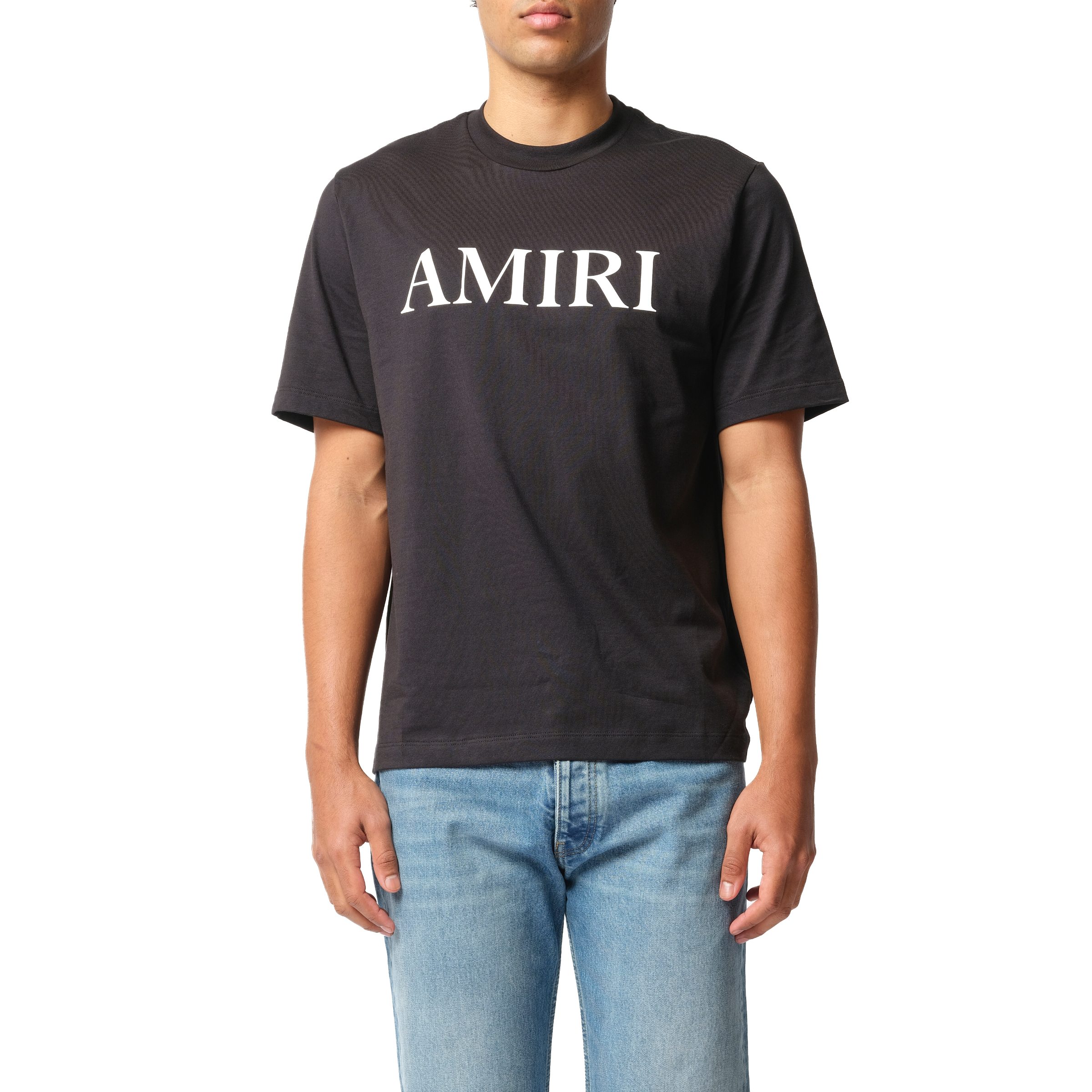 Amiri Core Logo T-Shirt in Black/White