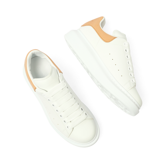 Larry Oversized Sneaker in White/Natural