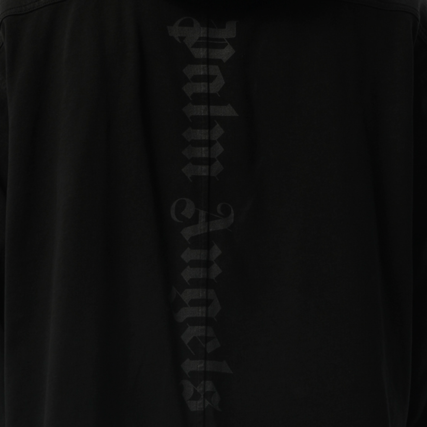 GD Classic Logo Hooded Overshirt in Black/Black