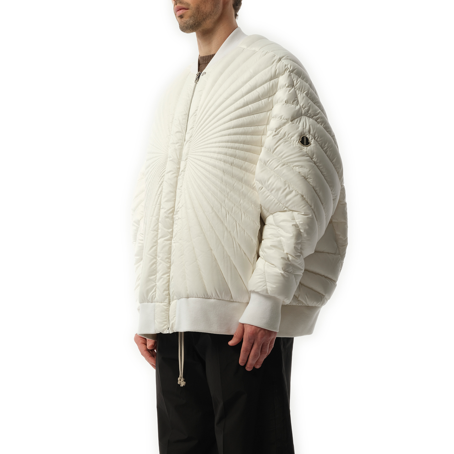 Rick Owens x Moncler Radiance Peter Jacket in Milk