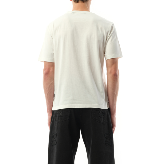 Portrait Pencil Classic T-Shirt in Off White