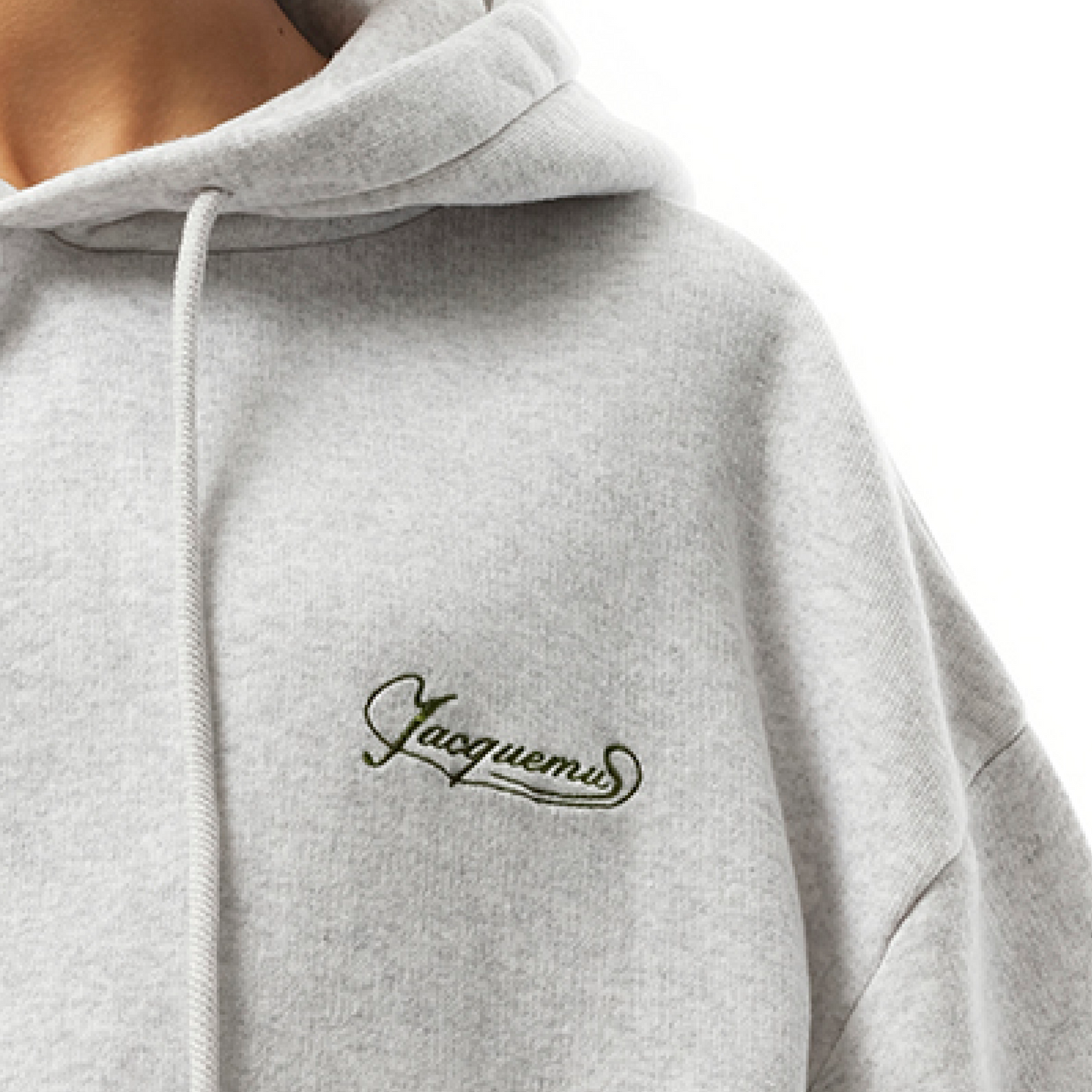 Le Hoodie Corto Uni Club in Grey