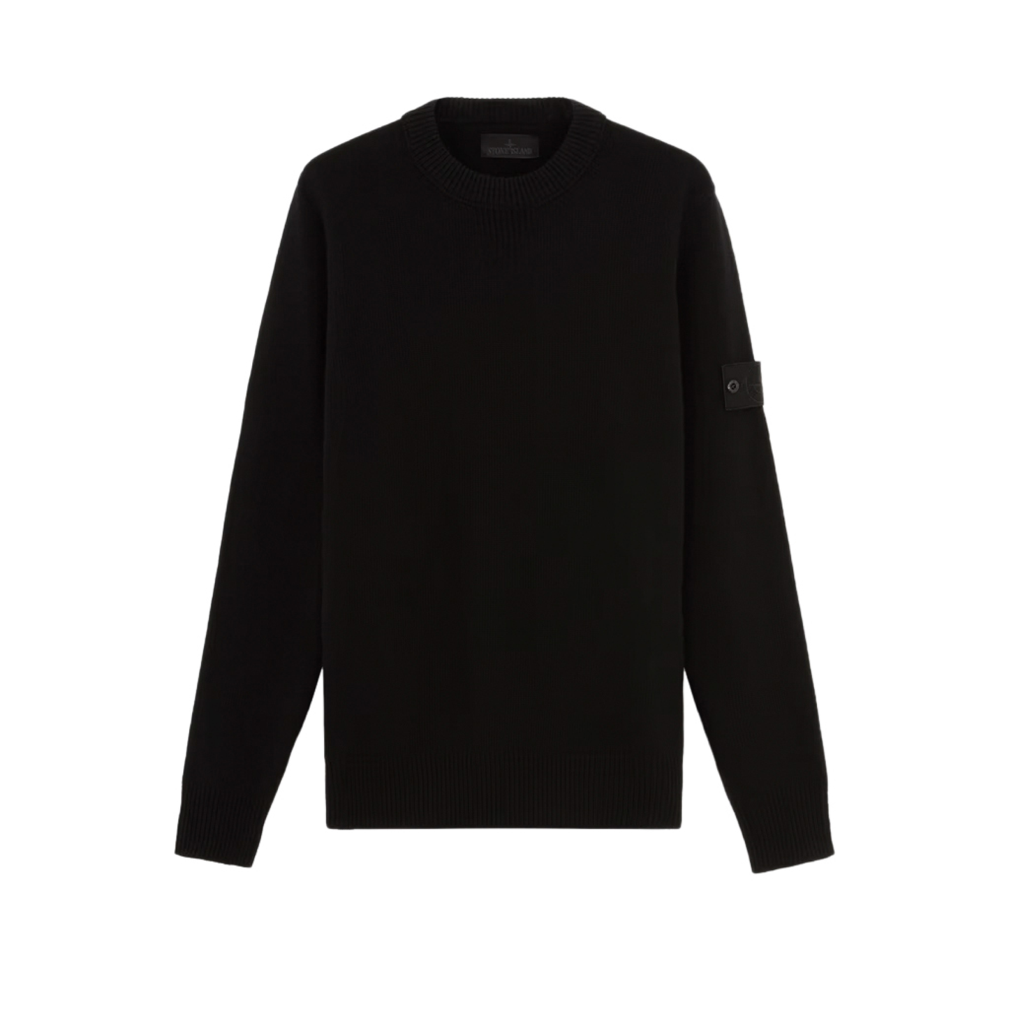 Ghost Wool Knit Sweater in Black