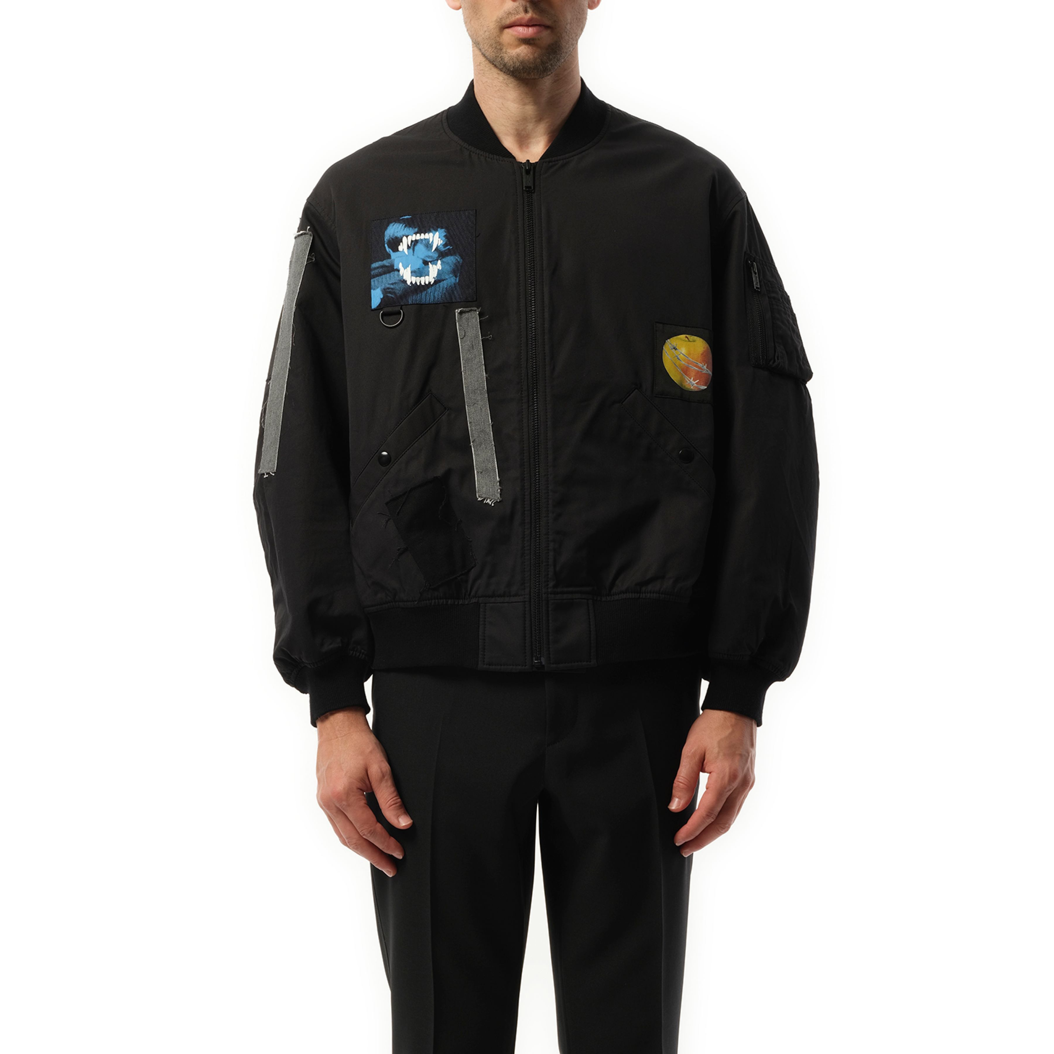 For Five Colours Blouson in Black