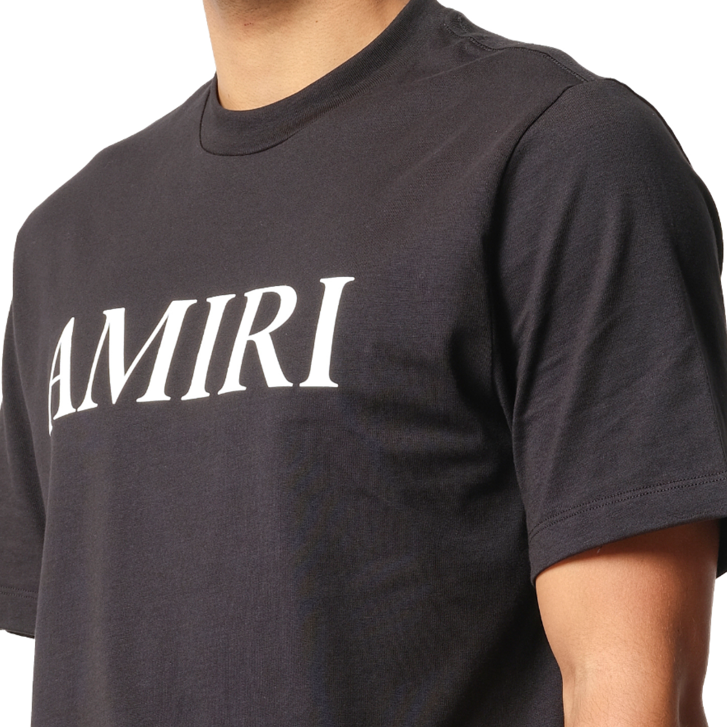 Amiri Core Logo T-Shirt in Black/White