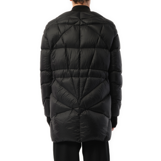 Flight Down Liner Coat in Black