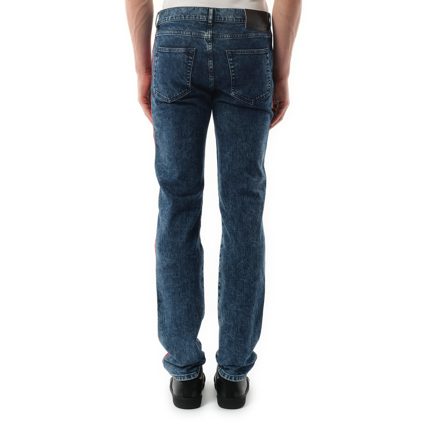 Stretch Denim Pants in Blue