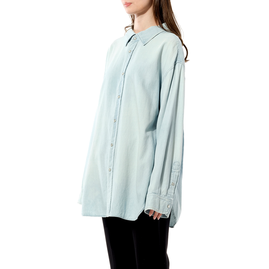 Denim Swing Shirt in Bleach