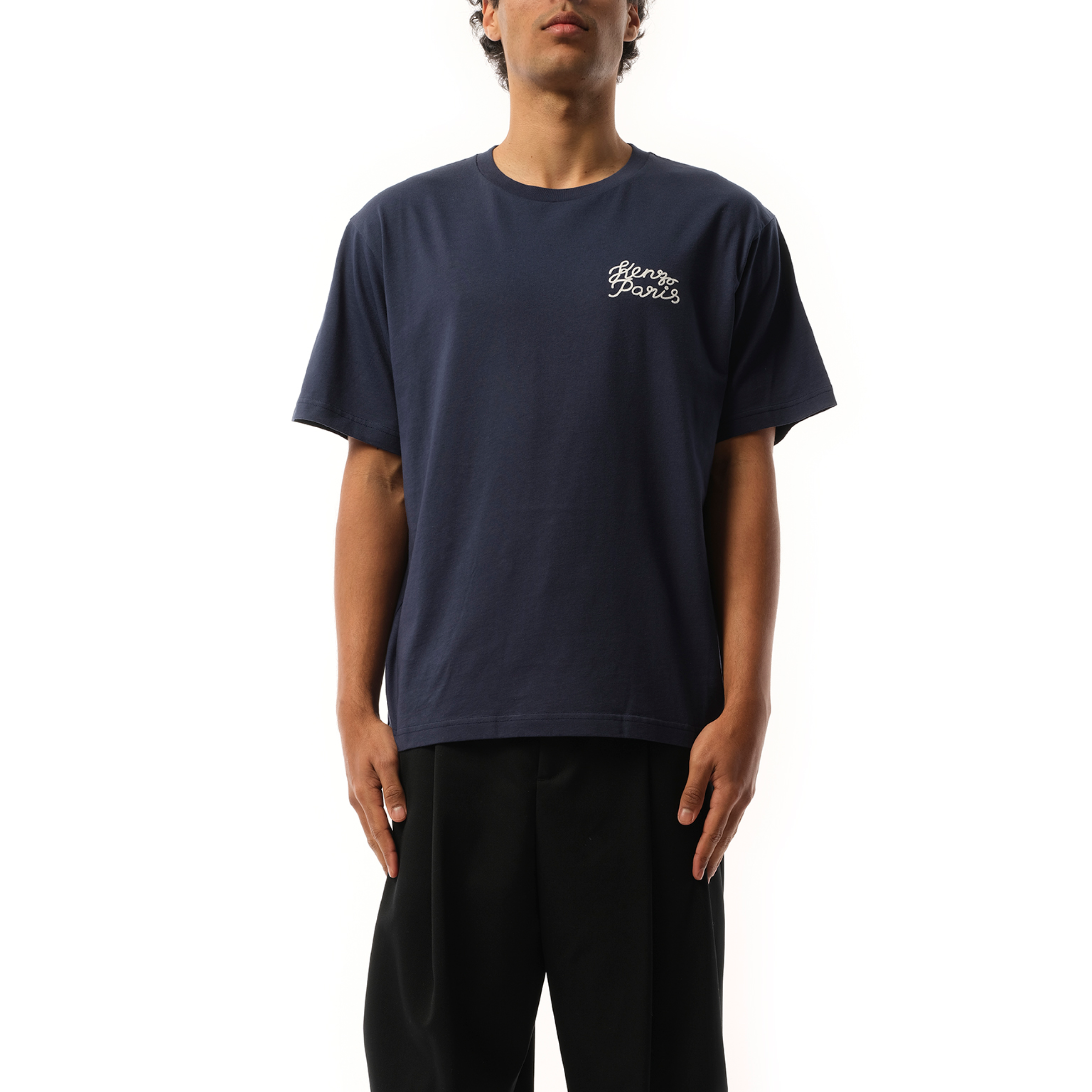 CVD Oversize T-Shirt in Midnight Blue