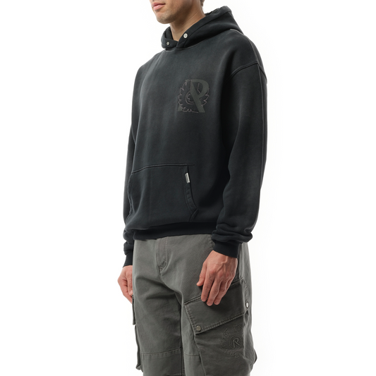 Represent X Belstaff Outline Phoenix Hoodie in Shadow