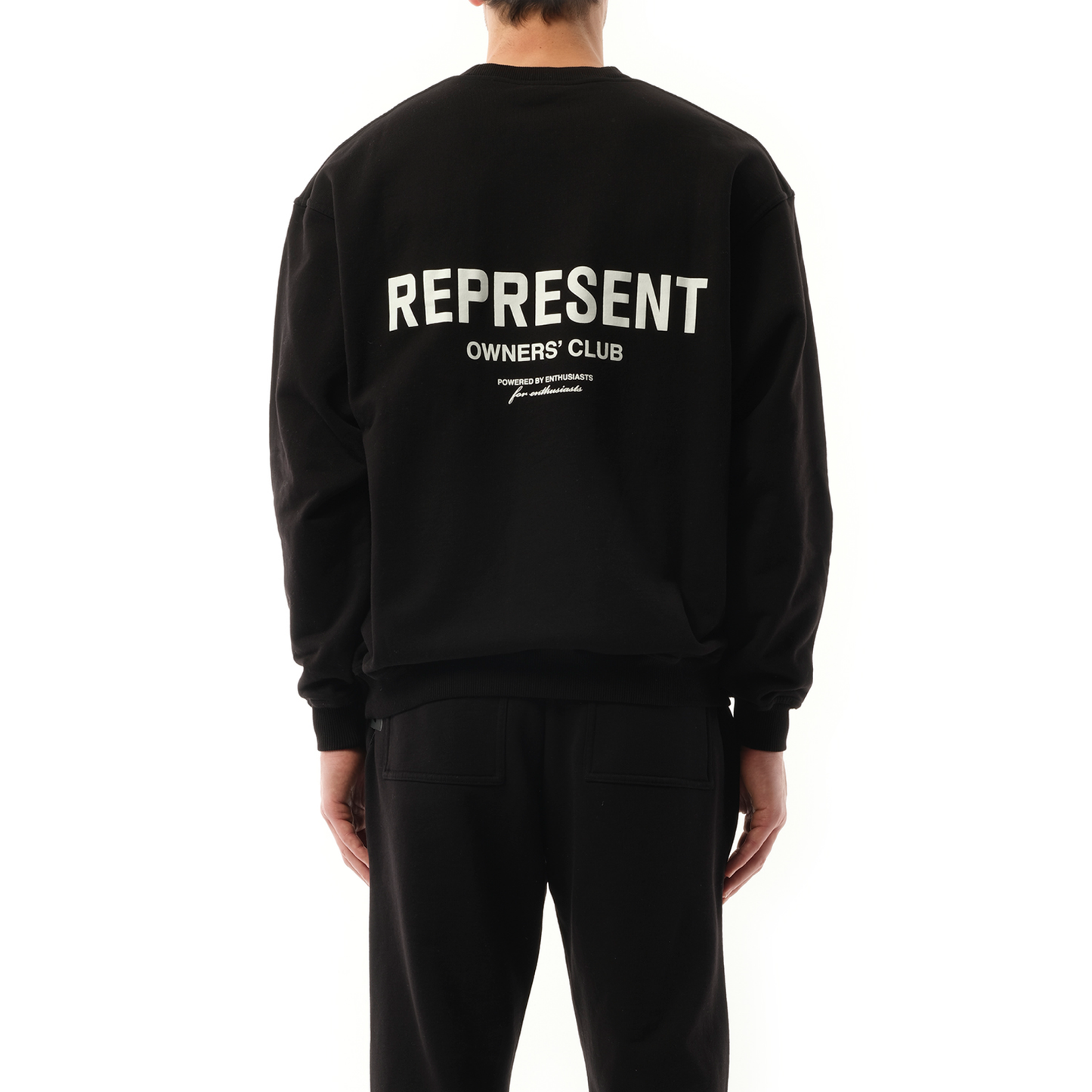 Represent Owners Club Sweatshirt in Black