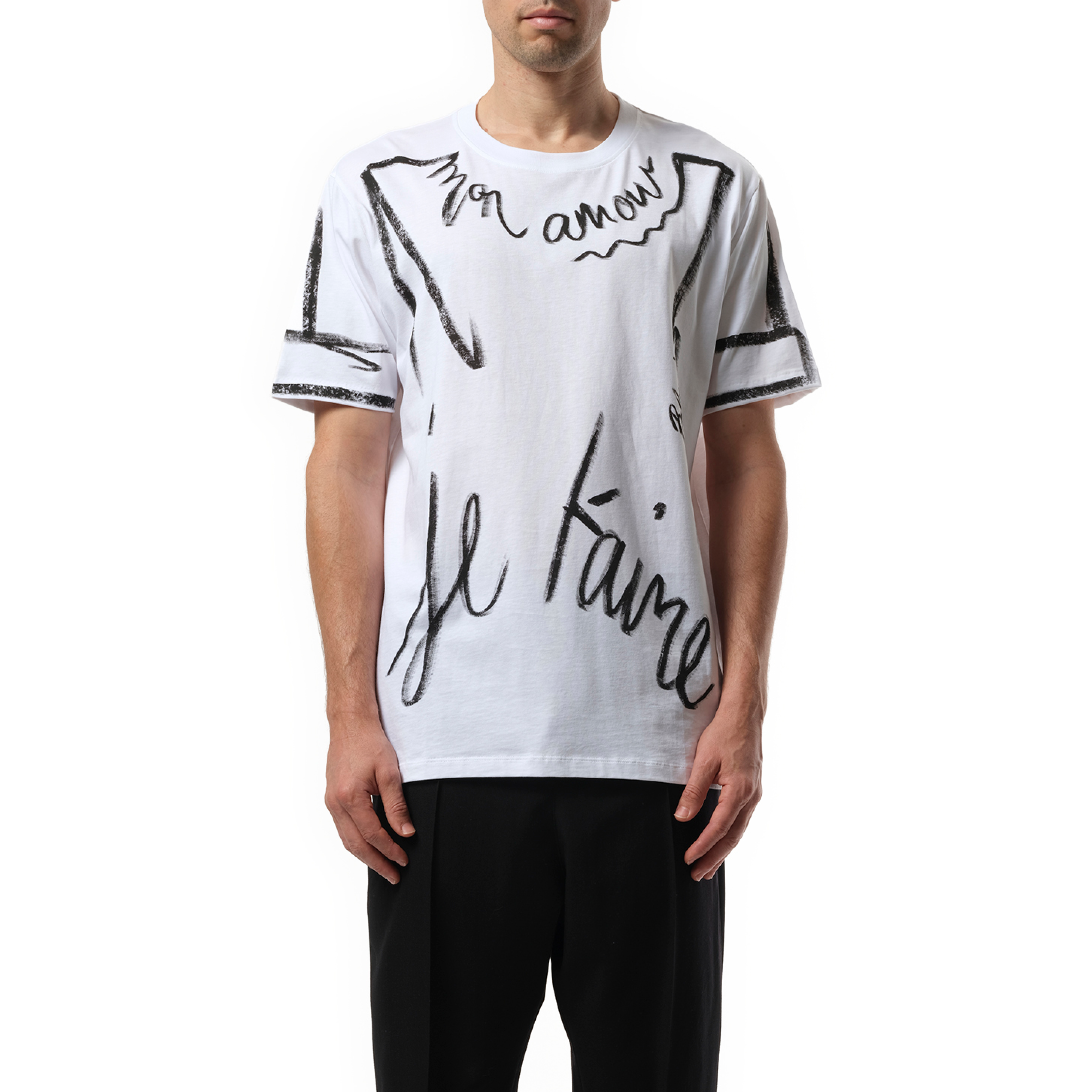 Je T
Aime T-Shirt in White/Black