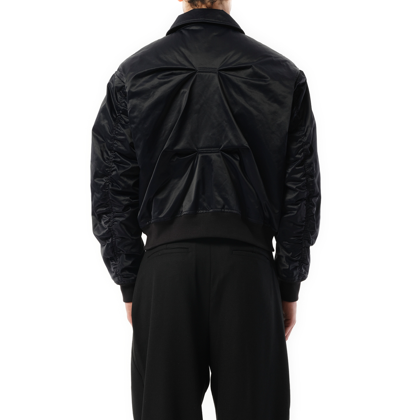 Cinch Bomber Jacket in Black