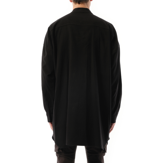 Oversized Faun Shirt in Black