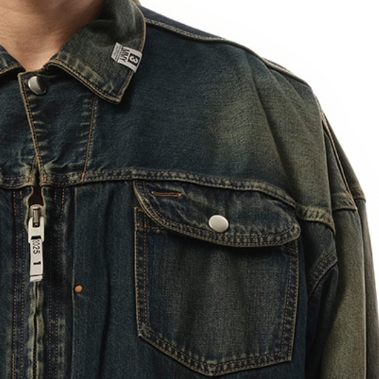 Both Fronts Denim Jacket in Indigo